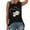 Black, variant on Babysbule Womens Tank Tops Summer Tank Tops For Women Summer Thin Daisy Sunflower Print Short Sleeve Sleeveless Vest Casual Loose Pullover Tunic Tees