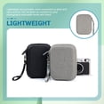 thumbnail image 4 of WRITWAA Camera Gear Bag Instant Camera Bag Grey Scratch Resistance for Daily Use 1Pack, 4 of 8