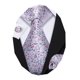 thumbnail image 1 of Set de corbata floral de seda Barry.Wang con pañuelo, 1 of 7