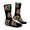 Black, variant on Playful Ice Themed Kids Socks for Ages 7-12, Soft Crew Socks with Cute Print, Durable for Daily Wear and Fun Outfits