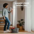 thumbnail image 6 of O-Cedar EasyWring Microfiber Spin Mop and Bucket Cleaning System + Lavender Pac (Variety Pack), 6 of 8