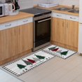 thumbnail image 4 of Christmas Kitchen Rugs - Kitchen Mat Set of 2, Christmas Rug Kitchen Christmas Decor, Christmas Holiday Kitchen Mats for Floor, Non Slip Kitchen Runner Rug, Merry Christmas Kitchen Floor Mat, 4 of 6