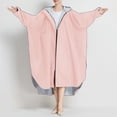 thumbnail image 1 of SHIXIAOO Poncho de Pluie pour Adultes Unisexe Long Imperméable Extérieur avec Capuche Matériau PU Léger à la Mode pour Cyclisme Randonnée Voyage Veste de Planche à Neige Isolée Femmes Capuche Femmes, 1 of 4
