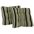 thumbnail image 3 of 19-inch Squared Spun Polyester Tufted Dining Chair Cushion (Set of Two) - Passion Ruby, 3 of 5