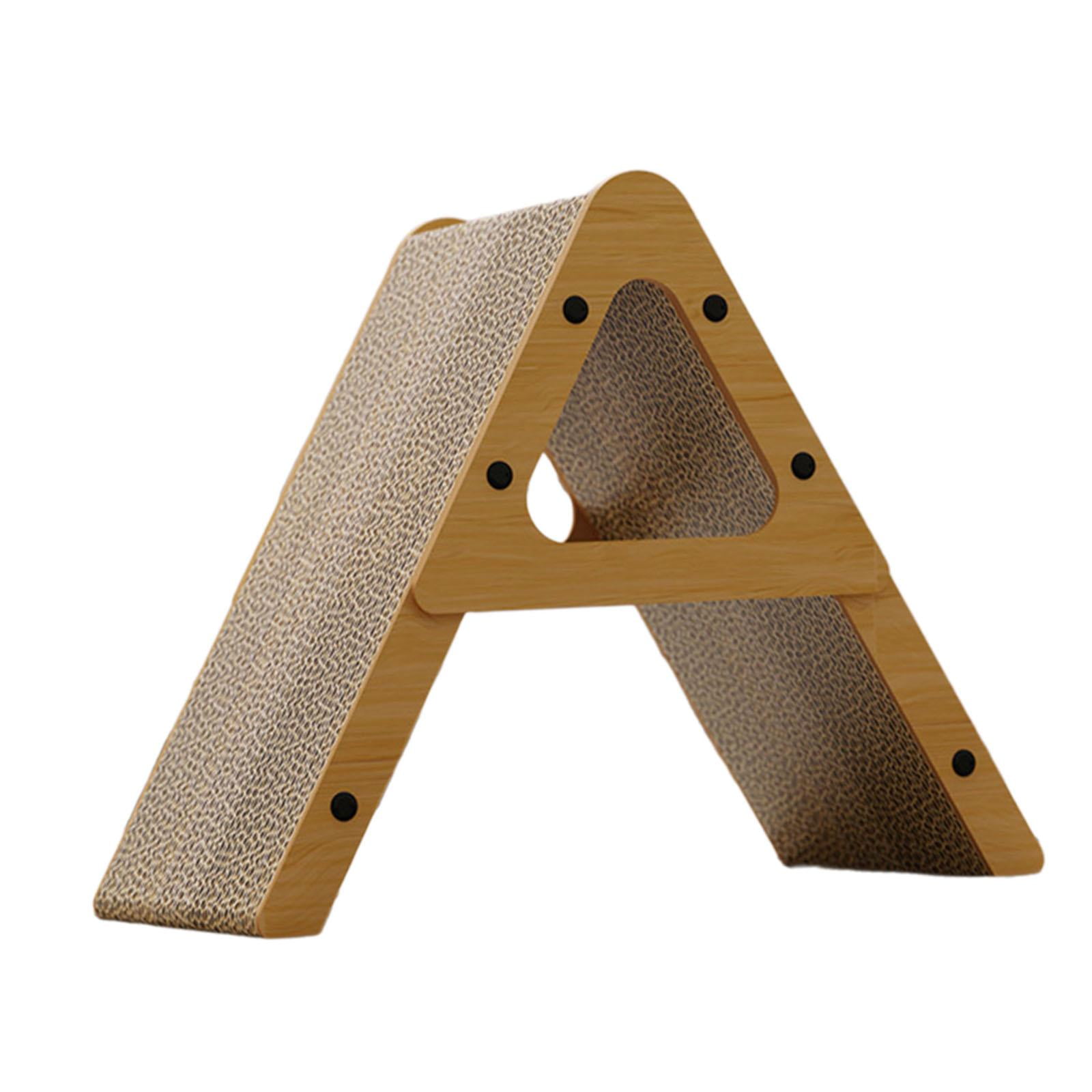 Gazechimp Cat Scratcher Corrugated Cardboard Cat Scratching Unique Protecting Furniture Cat Scratch Pad for Indoor Cats Playing Resting A type