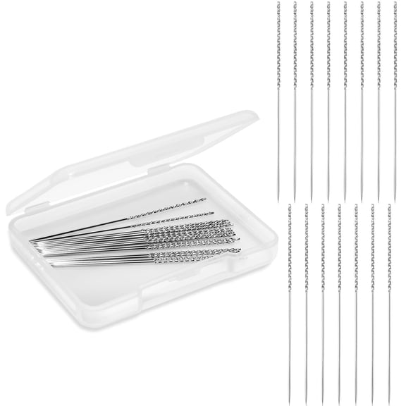 15 Pcs Snag Repair Tool, Snag Nab It Tool, 2.44 Inches Snag Needle, Snag Repair Needle, Essential for Knitwear Care & Fabric Maintenance