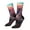 2 Black-2, variant on Ocean Seahorse Print Adult Socks for Men & Women,Calf Socks, Ankle Socks,Boots Socks,Breathable Casual Sock,Unisex Crew Socks