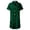 A-Green163, variant on XIAONU Womens Silky Satin Piping Nightgown Loose Short Sleeve Notch Collar Loungewear Soft Luxe Sleep Nightgowns