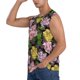 thumbnail image 3 of Balery Colorful Roses Camisetas sin mangas para hombre, absorbe la humedad y protege contra el mal olor.-3X-Large, 3 of 7