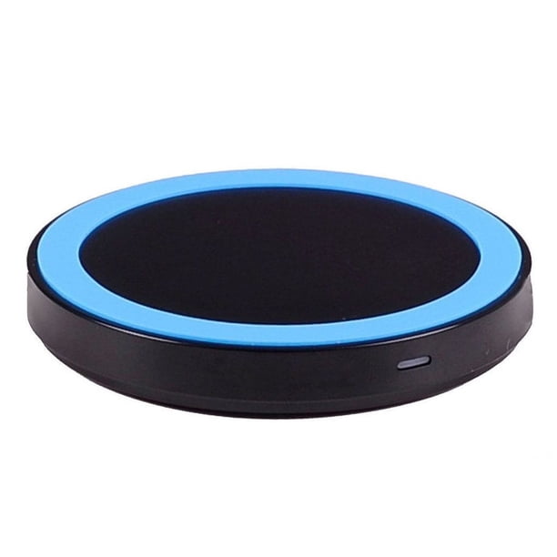 Inteprter Q5 QI Inalámbrico Almohadilla para X 8 S6/S7 Teléfono y Comunicación azul 69*9.5mm