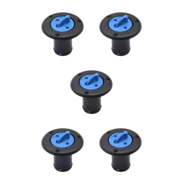 Baohd RV Water Hatch Cover Water Inlet Hatch Cover Tank Cover Water Tank Cover Black 5Set