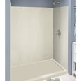 thumbnail image 2 of Transolid Ewk603272 Expressions 60" W X 32" D X 72" H Three Panel Shower Wall Kit - Cameo, 2 of 8