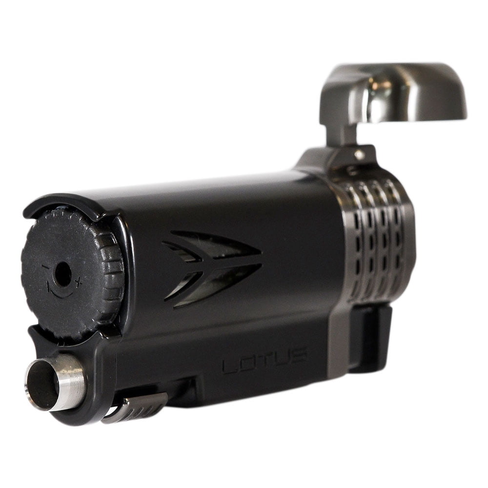 Lotus Lighter Defiant L65 Quad Jet Lighter w/ Cigar Punch