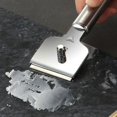 thumbnail image 3 of Multifunctional Glass Ceramic Hob Scraper Cleaning Tool With Blade Kitchen Tool1pcs-silver, 3 of 5