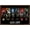 Mahogany Framed Version, variant on DC Comics Movie - Justice League - Heroes and Logos Wall Poster, 22.375" x 34"