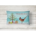 thumbnail image 2 of Carolines Treasures BB9297PW1216 Ring-necked Common Pheasant Christmas Canvas Fabric Decorative Pillow, 2 of 3