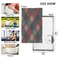 thumbnail image 6 of Yayeee 100% Cotton Hand Towels for Bathroom 16" x 28" Soft Absorbent Kitchen Towel, Red Tartan Pattern, 6 of 7