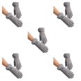 thumbnail image 1 of Jumpingount Guantes de invierno para mantener el calor, estilo Simple, cubierta de mano, pantalla táctil, guante para mujer, accesorio de ropa, Type2 NO2, 1 of 6
