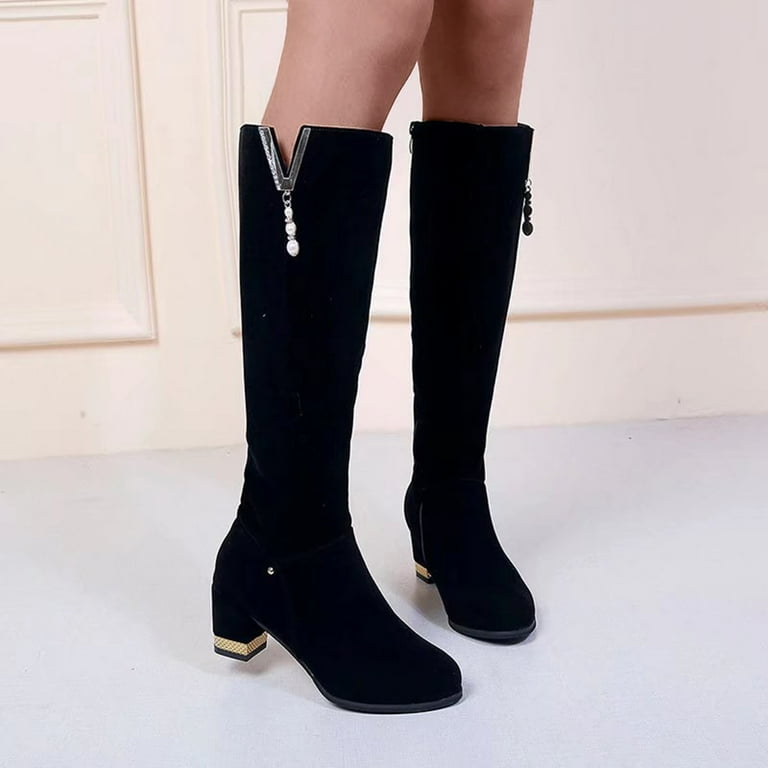 Walmart long deals boots