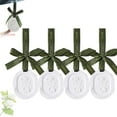 thumbnail image 1 of 4Pcs Clay Disk Essential Oil,Plaster Passive Essential Oil Diffuser,Floral Fragrance Car Essential Oil Diffuser for Cars, Armoire, Room, Office,Bathroom, Improves Sleep, 1 of 8