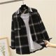 thumbnail image 3 of Camisas y blusas de manga larga para hombre, elegantes, de algodón, a cuadros, para hombre, estilo coreano, novedad en ropa de primavera hipster, 3 of 5