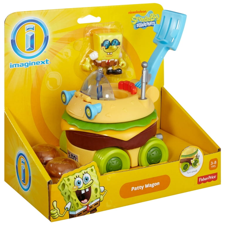 CAI Fisher Price Imaginext SpongeBob Chummy Patty Catapult