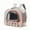 Red, variant on JGJJUGN Pet Backpack Portable Dog Carrier Breathable Waterproof Large Capacity for Outdoor Travel with Ventilation System and Transparent Window