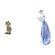 thumbnail image 1 of Figura de escritorio de caballero, escultura de resina, adorno de escritorio, linda estatua de niña, artesanía nórdica moderna, ideal para oficina, sa, 1 of 8