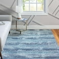thumbnail image 3 of Rugs.Com Malibu Collection Area Rug ‚Äì 9' x 12' Blue Low-Pile Rug Perfect For Living Rooms, Large Dining Rooms, Open Floorplans, 3 of 4