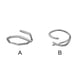 thumbnail image 5 of Anillo de plata para mujer, anillos ajustables abiertos, decoración personalizada, joyería portátil para novias, regalos para madres, tipo 1 Ropa, zapatos y accesorios Miscelánea Tipo 1 Guardurnaity AP010161-01, 5 of 6