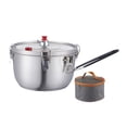 thumbnail image 1 of Elodie Stainless Steel Pressure Cooking Pot Instant Cooking Pot Fast Cooking Pressure Single handle, 1 of 8