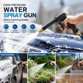 thumbnail image 2 of Larnto High Pressure Sprayer, Car Wash Water Gun, Pressure Washer Spray Nozzle for Patio Cleaning, Plant Watering & Pet Washing, 2 of 7