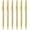 Gold, variant on GYA 6 Pieces Golden Slim Metal Ballpoint Pen, 1mm Medium Point Black Ink Smooth Writing, for Business Office Teacher Student Wedding Guest