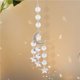 thumbnail image 5 of Adorno colgante campanas de viento de cristal de luna y estrella manualidades para decoración de jardín y ventana Hugtrwg Para estrenar, 5 of 7