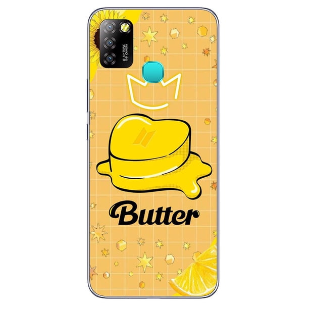 Motorola Moto G7 Play Power Plus G50 5G + G7 + Silicona Funda Suave B3-EA167 BTS Bangtan Boys Butter ARMY Protectora