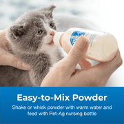 KMR Natural Milk Kitten Formula Replacer Powder Cat Supplement 6 or 12oz PetAg