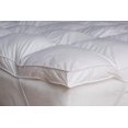 thumbnail image 3 of 300 TC 100% Egyptian Cotton Hypoallergenic Down Alternative Mattress Topper with All-Around Fitted Bed Skirt King, 3 of 4