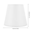 thumbnail image 2 of FUTUREORYY Beige Fabric Lampshade for Desk Lamp with Smooth Touch and Practical Replacement, 2 of 8