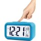 thumbnail image 1 of Gran Pantalla HD Luz Nocturna Inteligente Reloj Despertador Reloj Despertador para Niños Adolescentes Fashion Boy LED Retroiluminación Pantalla LCD Digital Reloj Despertador Electrónico (Azul) oso de fresa Hogar, 1 of 6