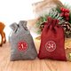 thumbnail image 4 of Advent Calendar To Fill Cloth Bag, 1-24 Advent Number Stickers Jewelry Calendar Gift Bag Christmas Calendar Set Craft Bag To Fill With, 4 of 5