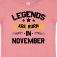 thumbnail image 4 of Inktastic Legends Are Born in November Boys or Girls Baby T-Shirt, 4 of 5