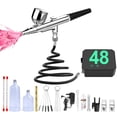 thumbnail image 1 of Kit de aerógrafo para decoración de uñas MADETEC Professional con compresor, 1 of 3