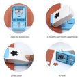 thumbnail image 4 of Graflsoa Large Size DIY Craft Punch for Kids, Sakura Pattern Embosser with Multiple Shapes (Heart, Star, Circle, Square, Butterfly, Hexagon) - 1.5" Design Tool for Creative Projects, 4 of 7