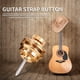 thumbnail image 4 of Botón De Correa Correa de guitarra con bloqueo de botón, correa de bajo eléctrico acústico antideslizante (dorado), 4 of 4