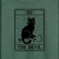 thumbnail image 3 of Instant Message - The Devil Tarot - Women's Lightweight French Terry Long Sleeve Shirt, 3 of 6