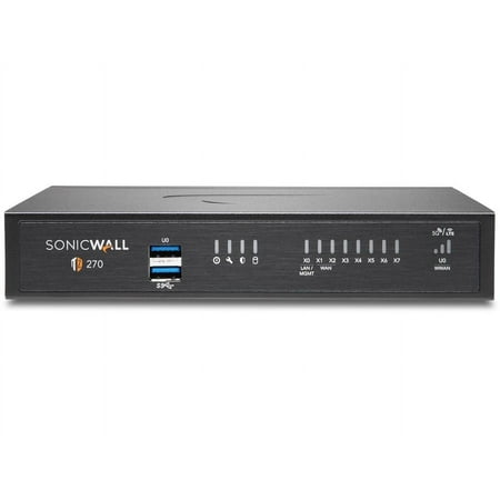 UPC: 0758479264477 | SonicWall TZ270 – High Availability – security appliance (02-SSC-6447)
