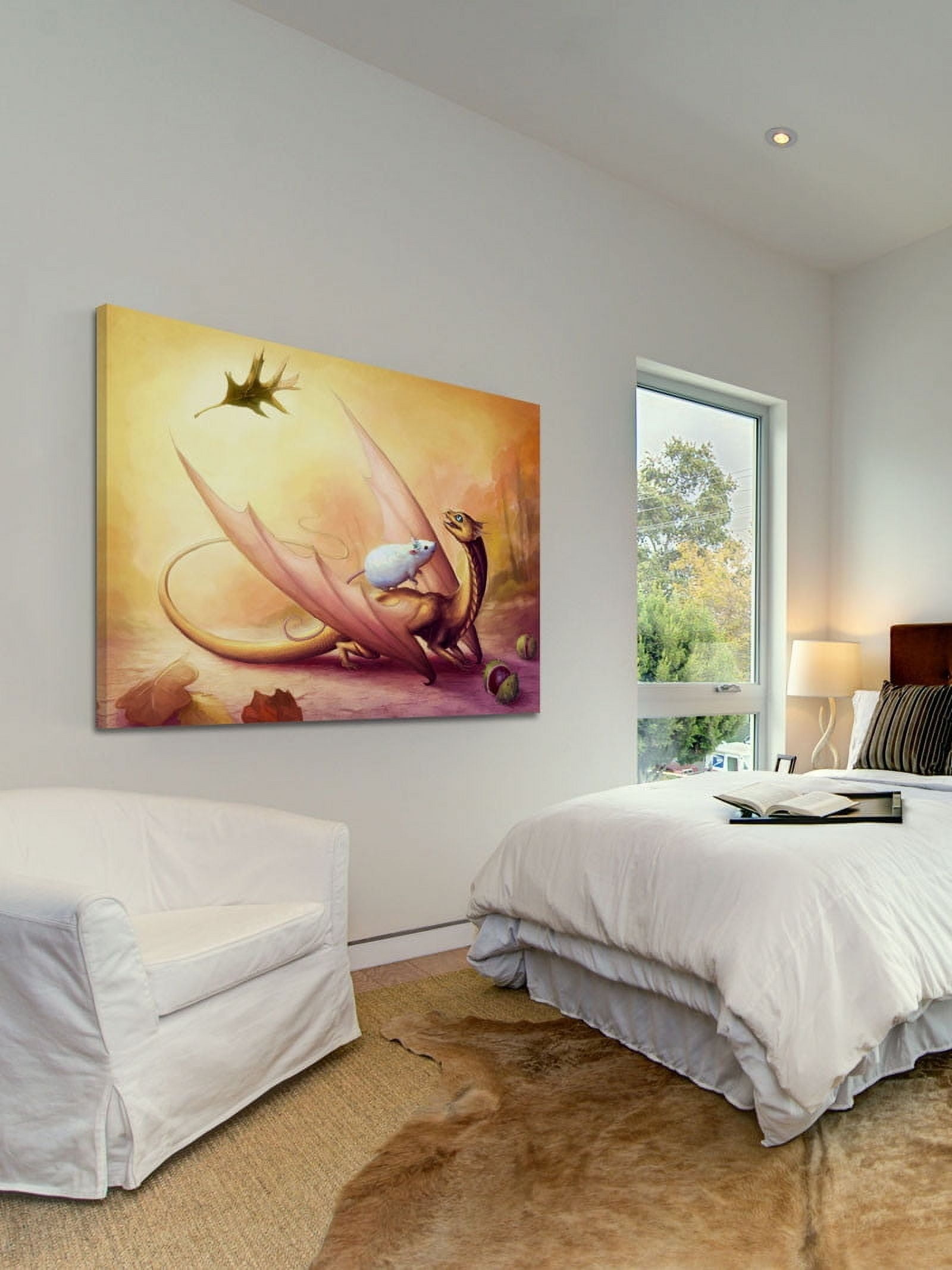 Marmont Hill "Autumn Drake" Painting Print on Canvas