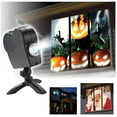 thumbnail image 1 of Halloween Christmas Holographic Projector Window Projector Led Holographic Projection Lamp, 12 Film Festivals, Used For Christmas And Halloween Outdoo, 1 of 5