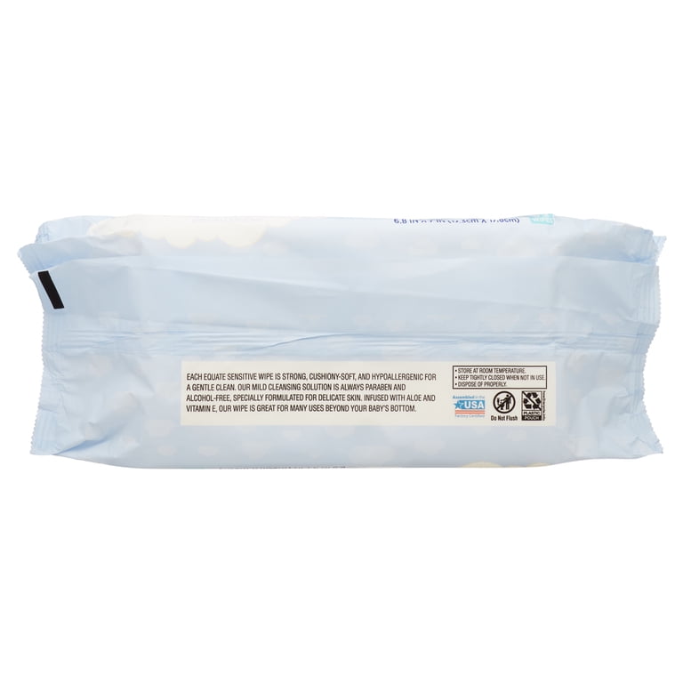 Equate Sensitive Fragrance & Dye-Free Wipes, 864 Count photo 6