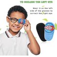 thumbnail image 2 of Parche para el ojo izquierdo para niños, 2 piezas, parche médico para el ojo para ortoptistas de ambliopía, adultos y niños, parche para el ojo de unicornio, cubre gafas, parches para los ojos f, 2 of 5